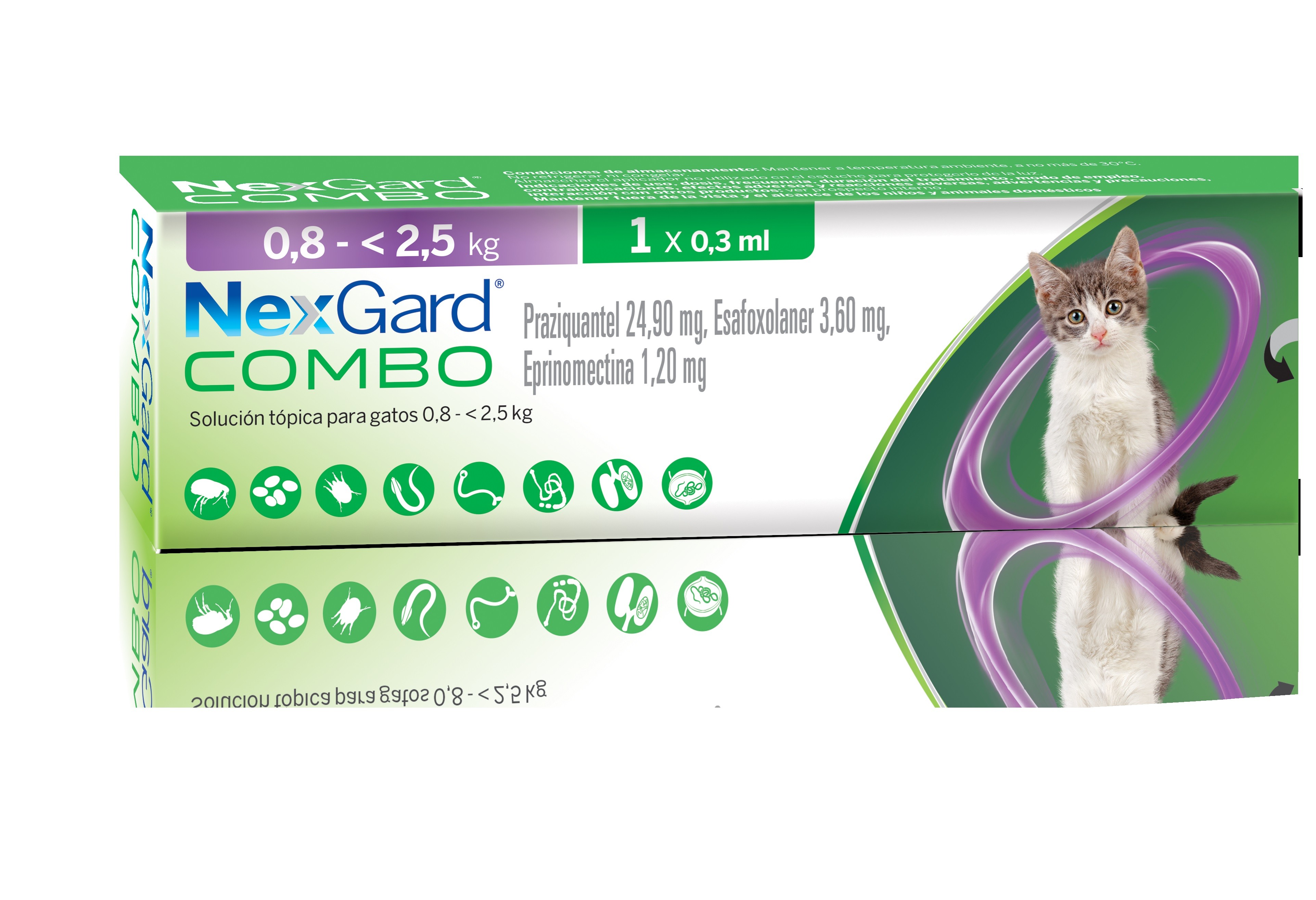 Nexgard Combo Soluci N Spot On Gatos Kg