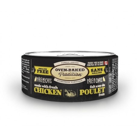 Oven Baked Gato Lata Humeda Pollo 156 grs
