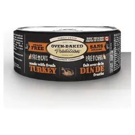 Oven Baked Gato Lata Humeda Pavo 156 grs