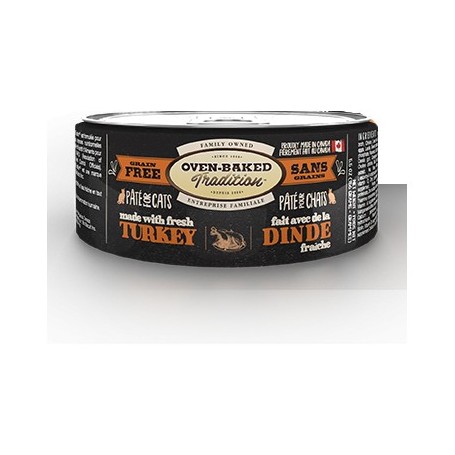 Oven Baked Gato Lata Humeda Pavo 156 grs