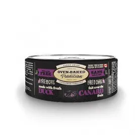 Oven Baked Gato Lata Humeda Pato 156 grs