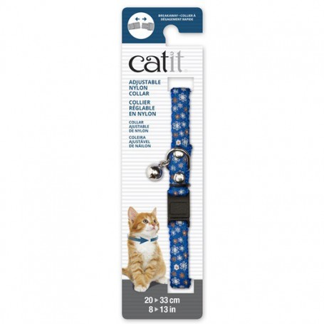 Catit Collar Azul Flores