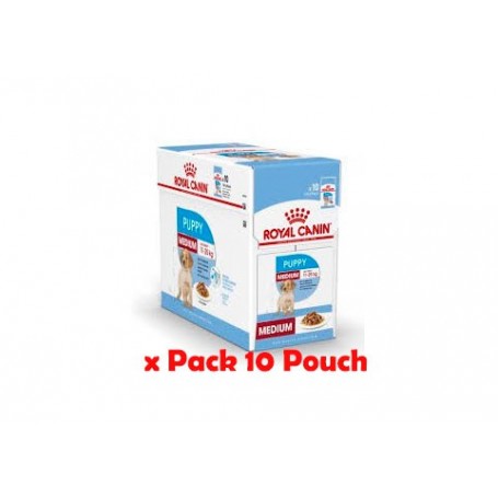Pouch Medium Puppy 140 grs Pack 10 unidades