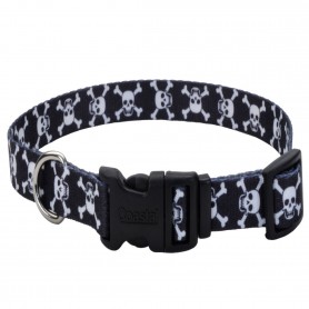 Collar Coastal Style Skulls 1"X18"-23"