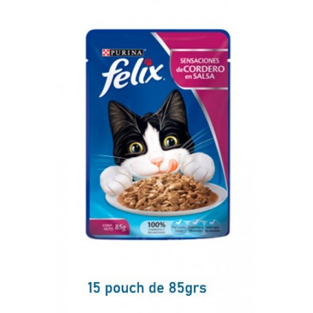 Pack 15 Pouch Felix Corderos 85grs