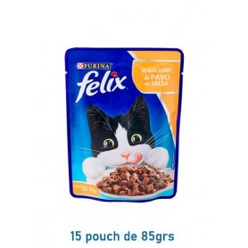 Felix Pavo Sensaciones Pack 15 Pouch 85grs