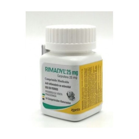 Rimadyl 25 mg 14 Comprimidos