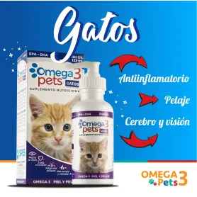 Omega pets Gato 125ml
