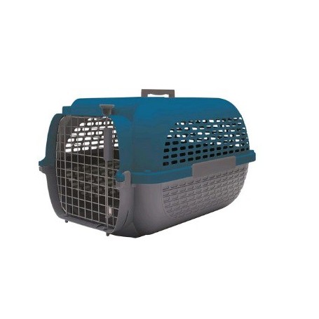 Transportadora Dog It Voyaguer "M" Azul/Gris Oscuro