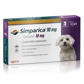 Simparica 2.6  a 5 kg 3 Comprimido