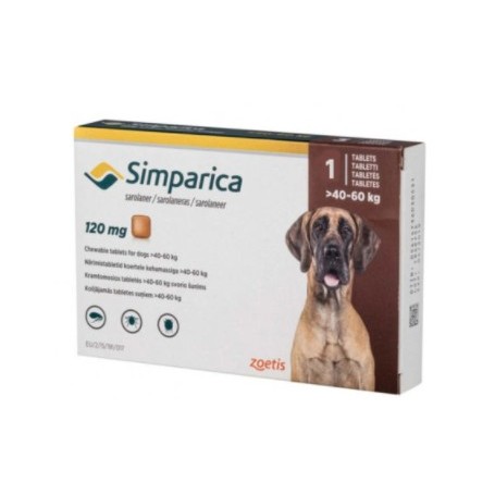 Simparica 20 a 40 kg 1 Comprimido