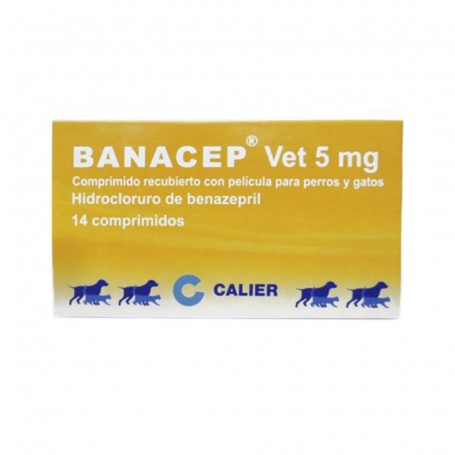 Banacep Benazepril Clorhidrato 5 mg