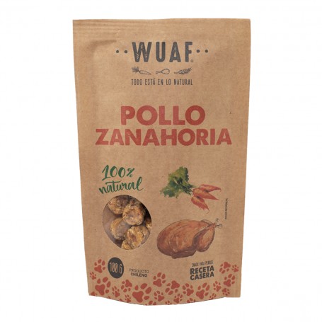 Wuaf Snack Pollo Zanahoria 100grs