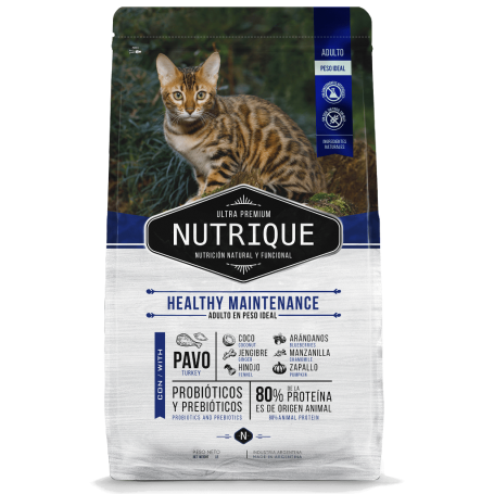 Nutrique Young Adult Cat - Healthy Maintenance 2kg