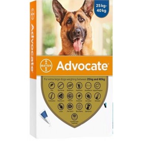 Advocate Perro 25 a 40 kg