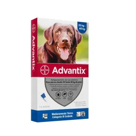 Advantix Antiparasitario Ext. 25 a 40 Kg
