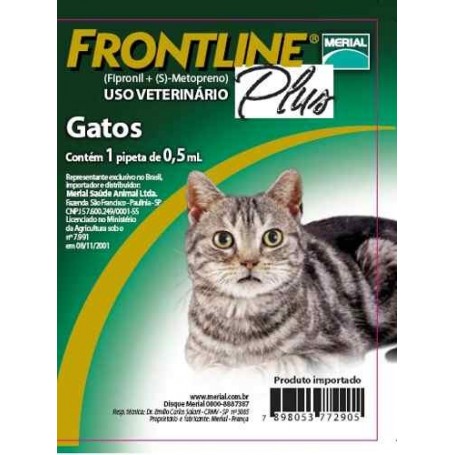 Frontline Plus Pipeta para Gatos