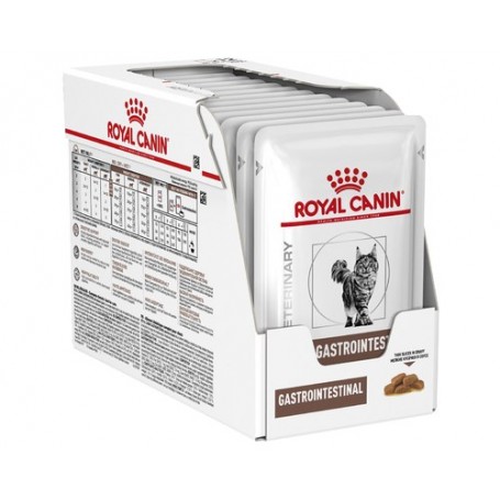 Pack 12 Royal Canin Pouch Gastrointestinal Feline 85 grs