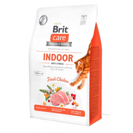 Brit Care Grain Free Indoor Anti Stress 2 kg
