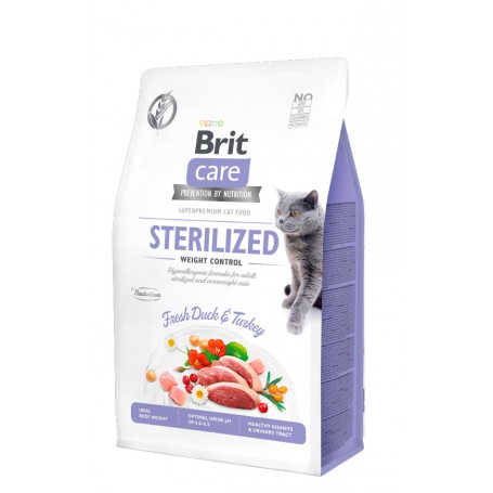 Brit Care Grain Free Sterilized Weight Control 2 kg