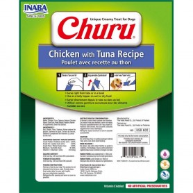 Golosinas Churu Perro Pollo y Atun 8 unds