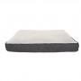 Cama Dreamwell Rectangular Gris y Blanco