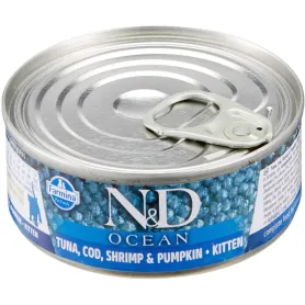 N&D Humedo Gatitos Camarones y Calabaza 75 grs