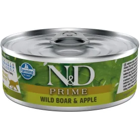 N&D Humedo Gato jabali y Manzana 70 grs 39189 1,860.00