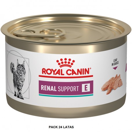 Pack 24 Latas Royal Canin Felino Húmeda Renal 145 grs