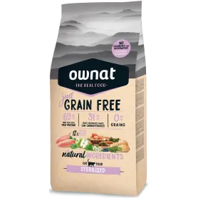 Ownat Just Grain Free Sterilized Cat 1kg.