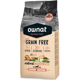 Ownat Just Grain Free Salmon & Seafood 3kg.