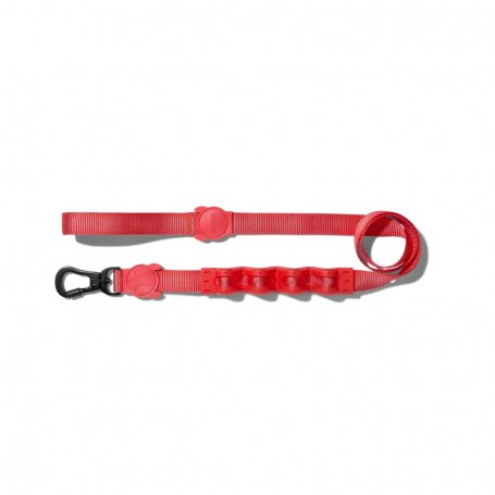 Neon Coral Ruff Leash Small