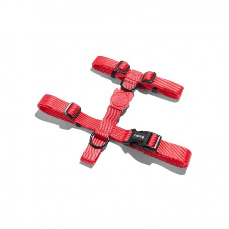 Neon Coral H-Harness Large