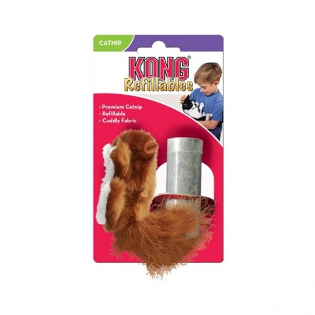 Juguete Para Gatos Kong Cat Refillable Squirrel