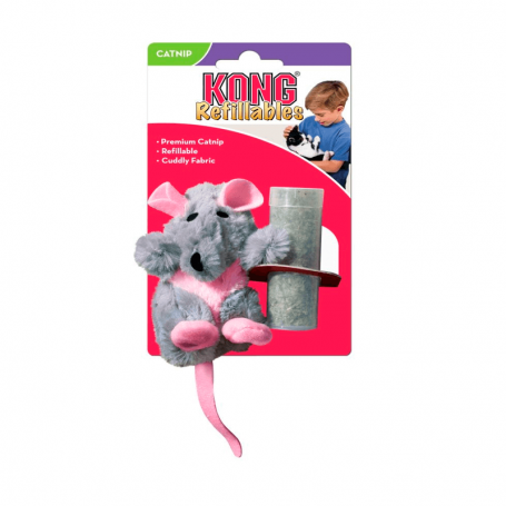 Juguete Para Gatos Kong Rat With Catnip
