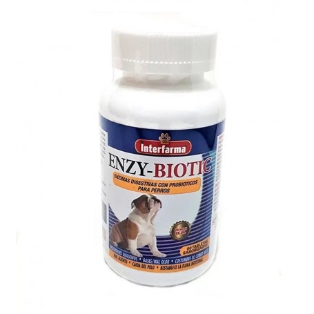 EnzyBiotic Enzimas Digestivas Perro y Gato 60 comp