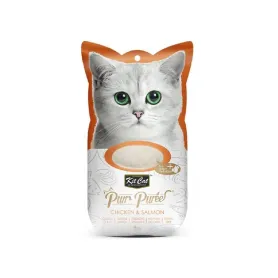 Kit Cat Purr Puree Chicken & Salmon 4X15G 39691 2,790.00