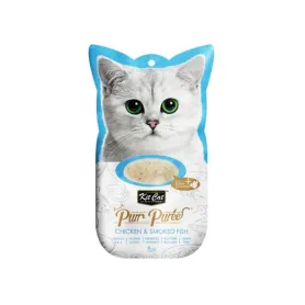 Kit Cat Purr Puree Chicken & Smoked Fish 4X15G 39693 2,790.00