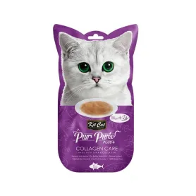 Kit Cat Purr Puree Plus+Collagen Care (Tuna) 4X15G 39702 2,790.00