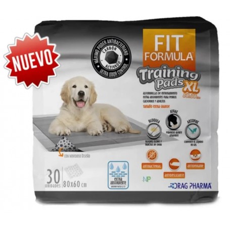 Sabanilla Extra Grandes Fit Formula Carbon Activo 80 x 60 cm