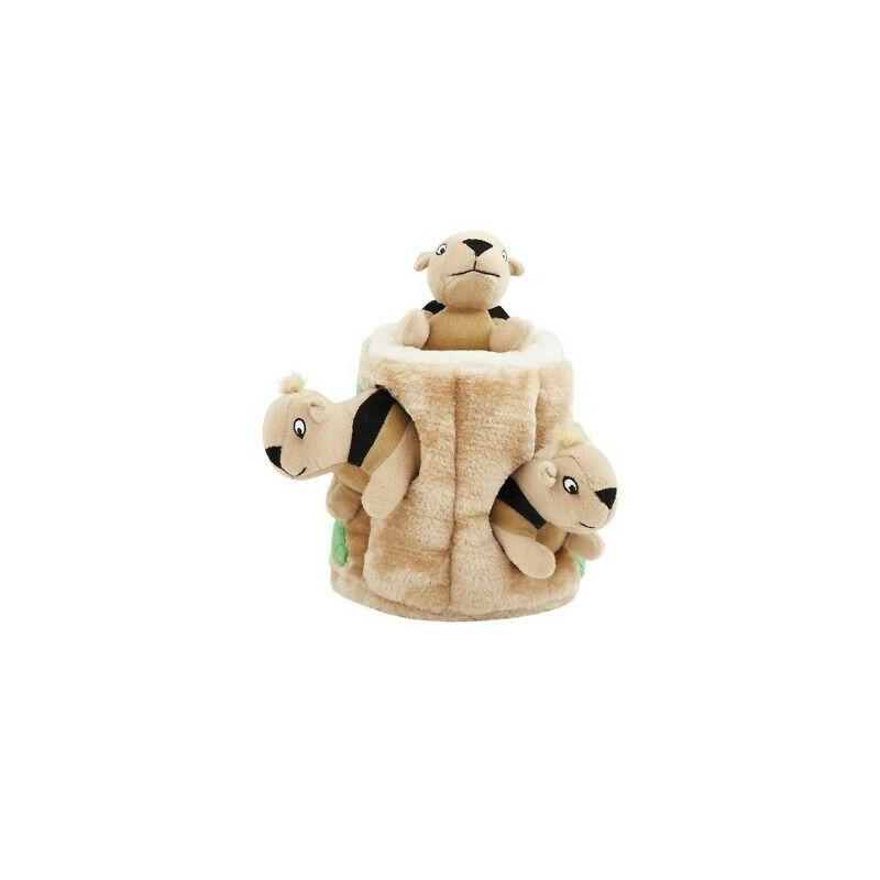  Laifug Juguete de peluche para perro de ardilla oculta, juguete  interactivo chirriante para perros para esconderse y buscar, XL : Laifug:  Productos para Animales