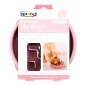 Plato Fun Feeder Slow Bowl con Crestas Rosa Small 39820 9,990.00