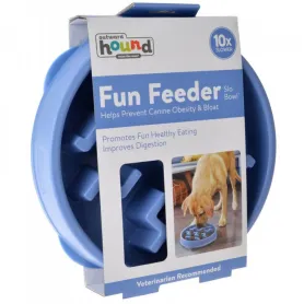 Plato Fun Feeder Slow Bowl con Crestas Azul Large 39821 19,990.00