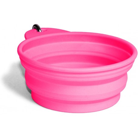 Plato Zeedog Go Bowl Rosa Large