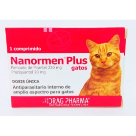 Antiparasitario Nanormen Plus Gato