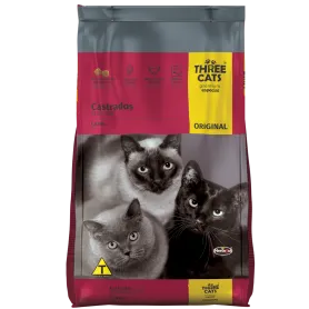 THREE CATS ORIGINAL GATOS CASTRADOS - CARNE 10