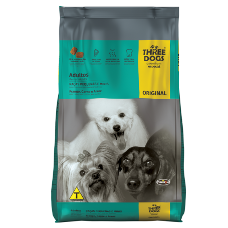 THREE DOGS ORIGINAL ADULTOS RAZAS PEQUEÑAS E MINIS 10