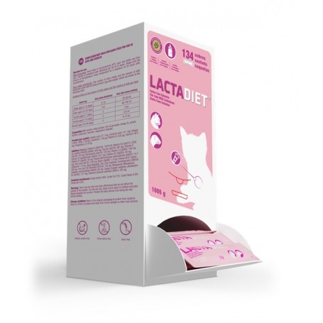Leche LactaDiet Gatito Pack 134 Sobres 7.5 grs