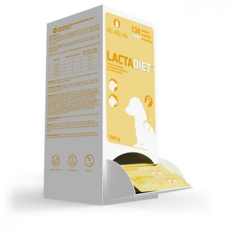 Pack Leche Lactadiet Calostro Perro 134 Sobres 7.5 g  (Con Calostro)
