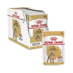 Pack 12 Royal Canin Canino Pouch Húmeda Poodle 85 grs 37432 17,990.00